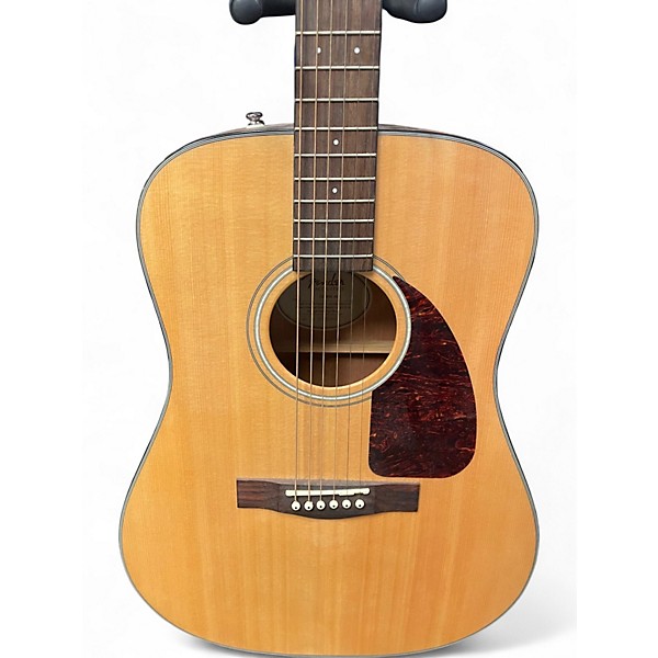 Used Fender CD140S Dreadnought Natural Acoustic Guitar