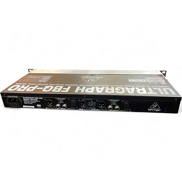 Used Behringer FBQ1502 with Feedback Detection Equalizer