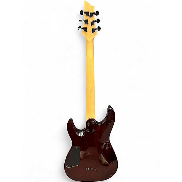 Used Schecter Guitar Research C6 Elite Vintage Sunburst Solid Body Electric Guitar
