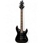 Used Schecter Guitar Research Omen 6 Black Solid Body Electric Guitar