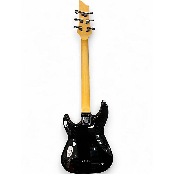 Used Schecter Guitar Research Omen 6 Black Solid Body Electric Guitar