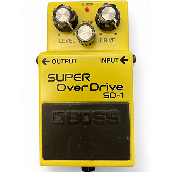 Used BOSS SD1 Super Overdrive Effect Pedal