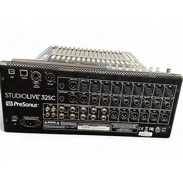 Used PreSonus Studio Live 32SC Digital Mixer