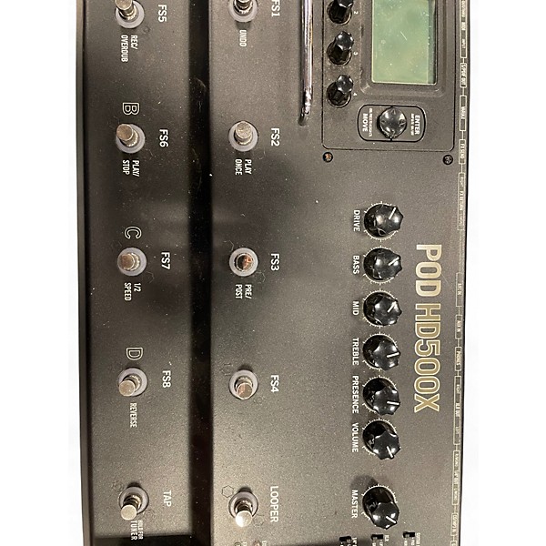 Used Line 6 Pod HD500X Amp Modeler Effect Processor