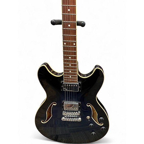 Used Ibanez AS73 Artcore Blue Burst Hollow Body Electric Guitar