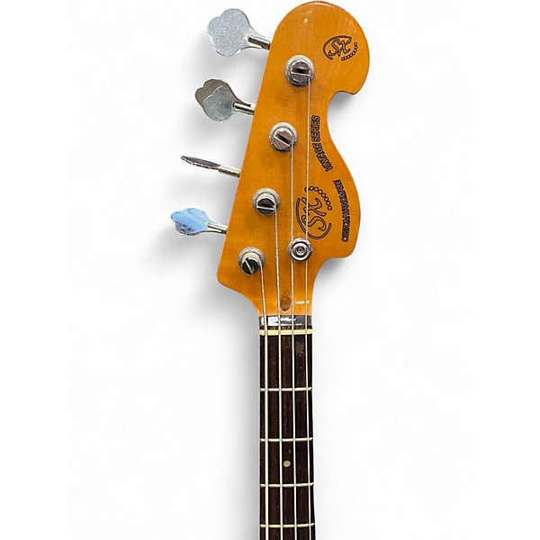 Used SX Vintage Series 2 Tone Sunburst Electric Bass Guitar