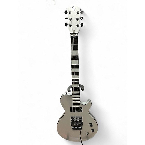 Used Michael Kelly Magnum Silver Solid Body Electric Guitar