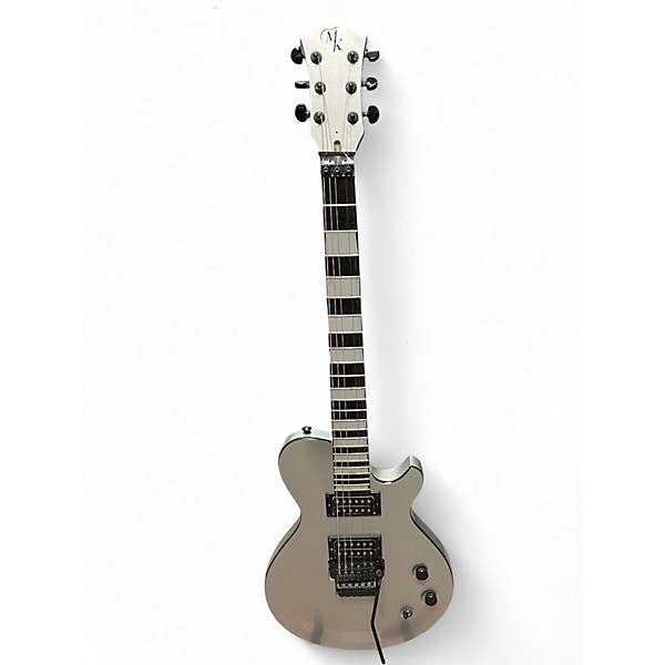 Used Michael Kelly Magnum Silver Solid Body Electric Guitar