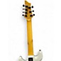 Used Schecter Guitar Research Demon 7 String White Solid Body Electric Guitar