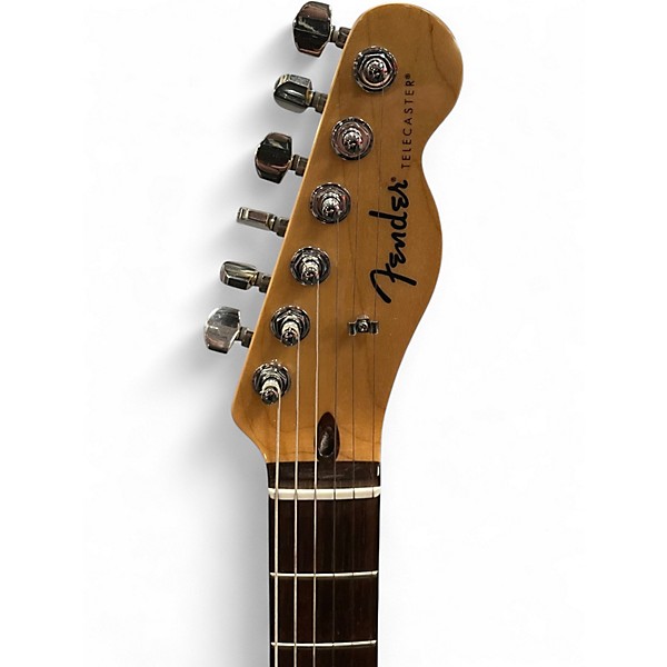 Used Fender Standard Telecaster 3 Tone Sunburst Solid Body Electric Guitar