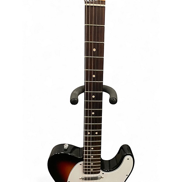 Used Fender Standard Telecaster 3 Tone Sunburst Solid Body Electric Guitar
