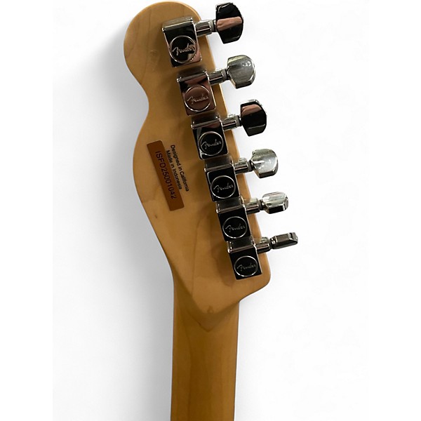 Used Fender Standard Telecaster 3 Tone Sunburst Solid Body Electric Guitar