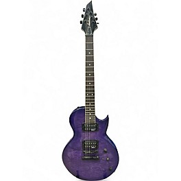 Used Jackson JS Series Monarkh JS22Q Transparent Purple Burst Solid Body Electric Guitar