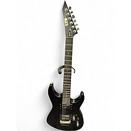 Used Ltd M-10 Satin Black Solid Body Electric Guitar