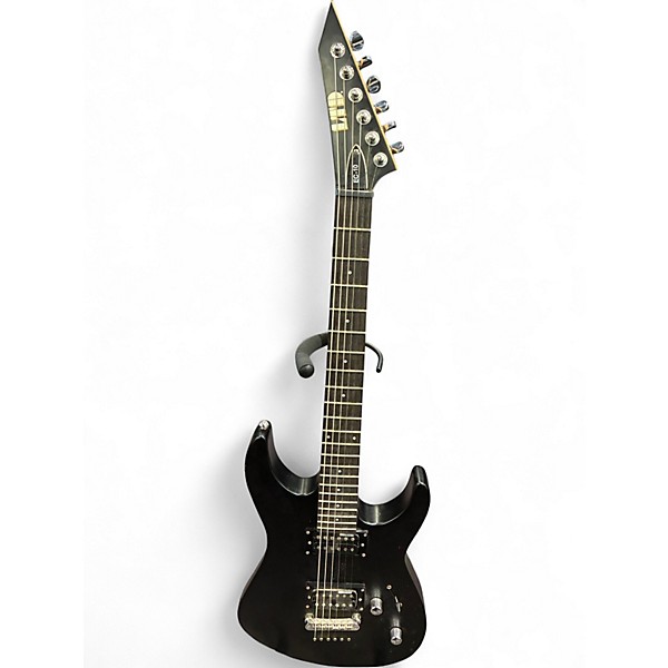 Used Ltd M-10 Satin Black Solid Body Electric Guitar