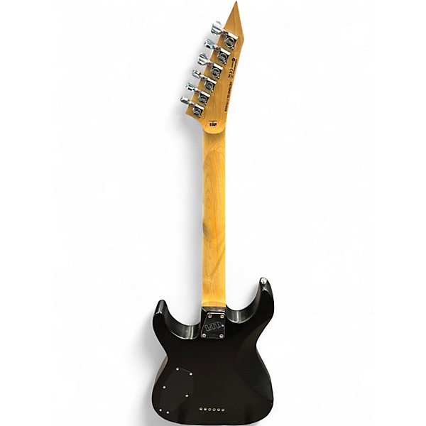 Used Ltd M-10 Satin Black Solid Body Electric Guitar