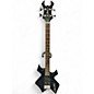 Used B.C. Rich Warlock Platinum Series Midnight Blue Electric Bass Guitar thumbnail