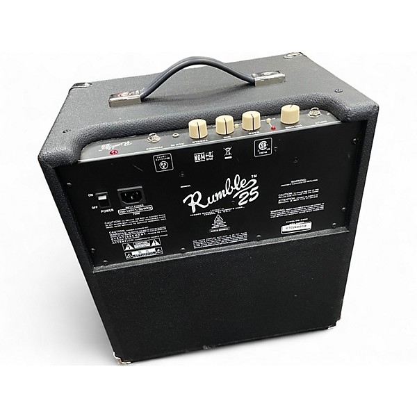 Used Fender Rumble 25 25W 1x8 Bass Combo Amp
