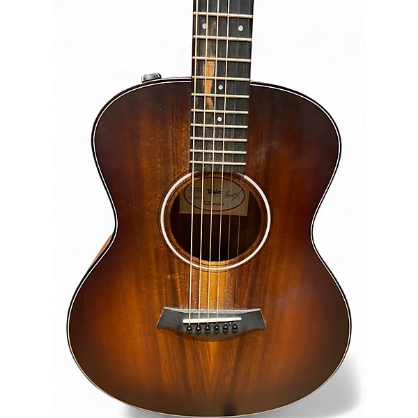 Used Taylor GS Mini-e Koa Plus Shaded Edge Burst Acoustic Electric Guitar