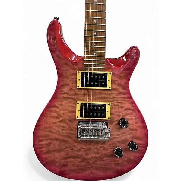 Used Dillion DR500X Pink Burst Solid Body Electric Guitar