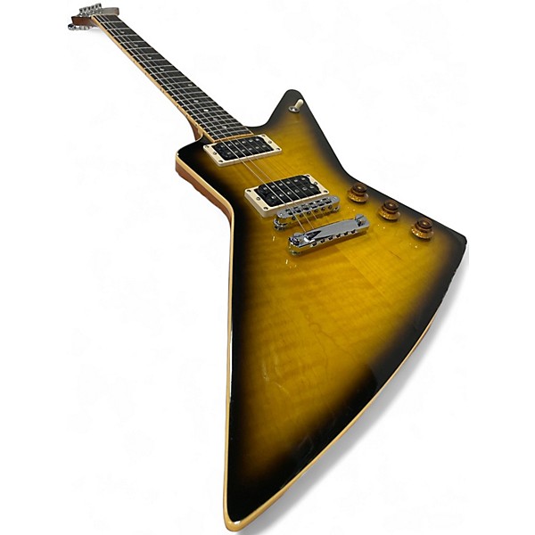 Used Gibson Explorer Pro 2 Color Sunburst Solid Body Electric Guitar