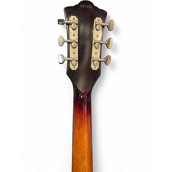 Vintage 1966 Guild TA-50 2 Color Sunburst Hollow Body Electric Guitar