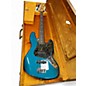 Used Fender American Standard Jazz Bass Baltic Blue Electric Bass Guitar thumbnail