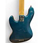 Used Fender American Standard Jazz Bass Baltic Blue Electric Bass Guitar