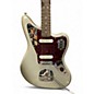 Used Squier CLASSIC VIBE 60s JAGUAR Silver Sparkle Solid Body Electric Guitar