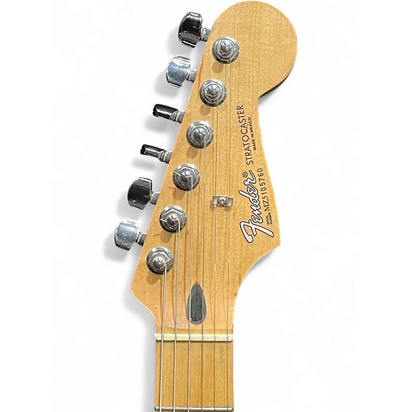 Used Fender Standard Stratocaster Satin Red Solid Body Electric Guitar