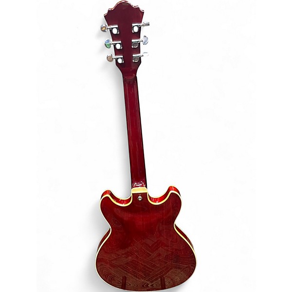 Used Ibanez AS73 Artcore Transparent Cherry Hollow Body Electric Guitar