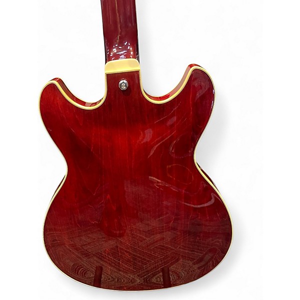 Used Ibanez AS73 Artcore Transparent Cherry Hollow Body Electric Guitar