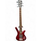 Used RockBass by Warwick Corvette $$ 5 Satin Red Electric Bass Guitar thumbnail