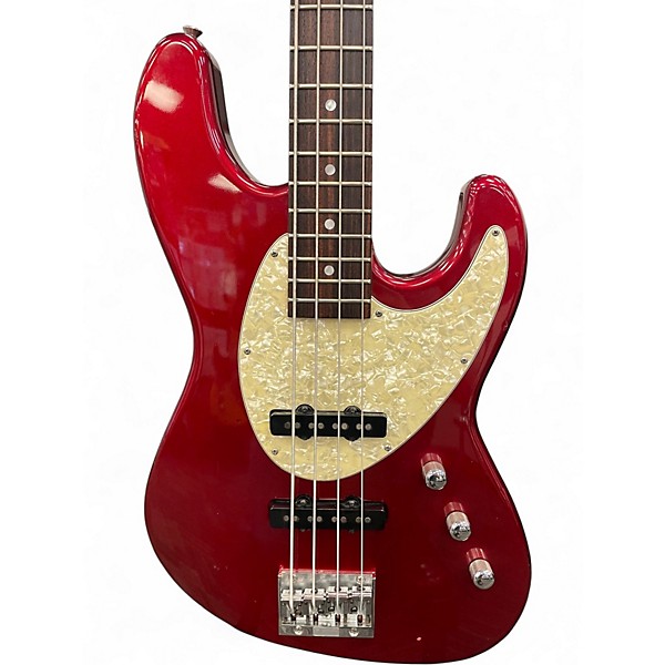 Used Hamer cruise bass red Electric Bass Guitar