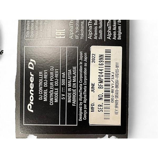 Used Pioneer DJ DDJ-REV1 DJ Controller