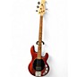 Used Sterling by Music Man Sub 4 Satin Red Electric Bass Guitar thumbnail
