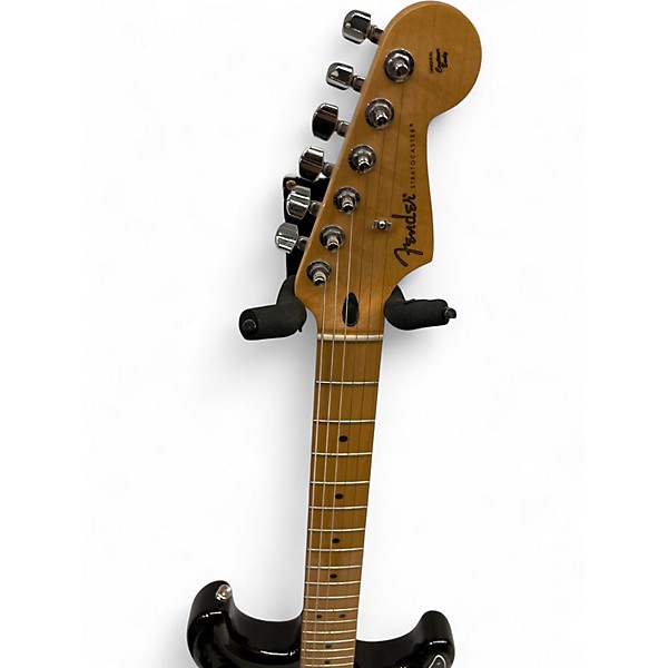 Used Fender Player Stratocaster Black Solid Body Electric Guitar