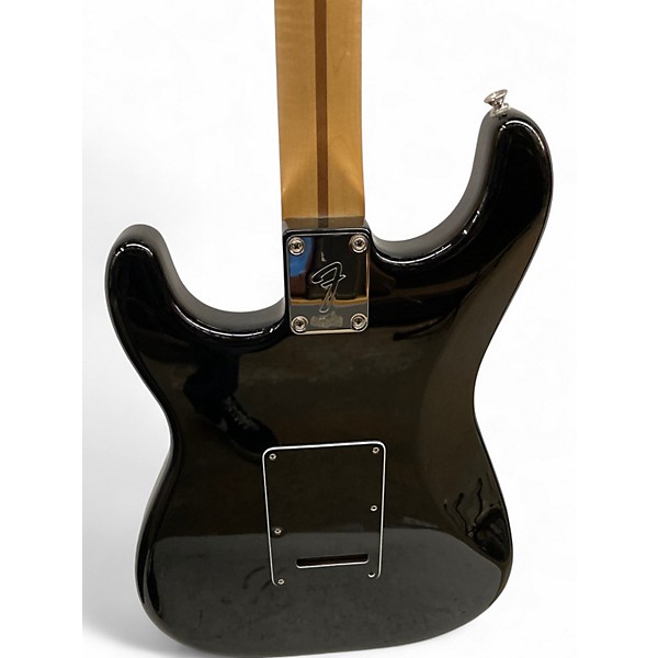 Used Fender Player Stratocaster Black Solid Body Electric Guitar