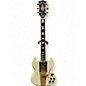 Used 2024 Epiphone 1963 les paul custom  inspired by gibson w/maestro Alpine White Solid Body Electric Guitar thumbnail