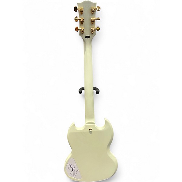 Used 2024 Epiphone 1963 les paul custom  inspired by gibson w/maestro Alpine White Solid Body Electric Guitar