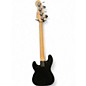 Used Squier Affinity Precision Bass Black Electric Bass Guitar