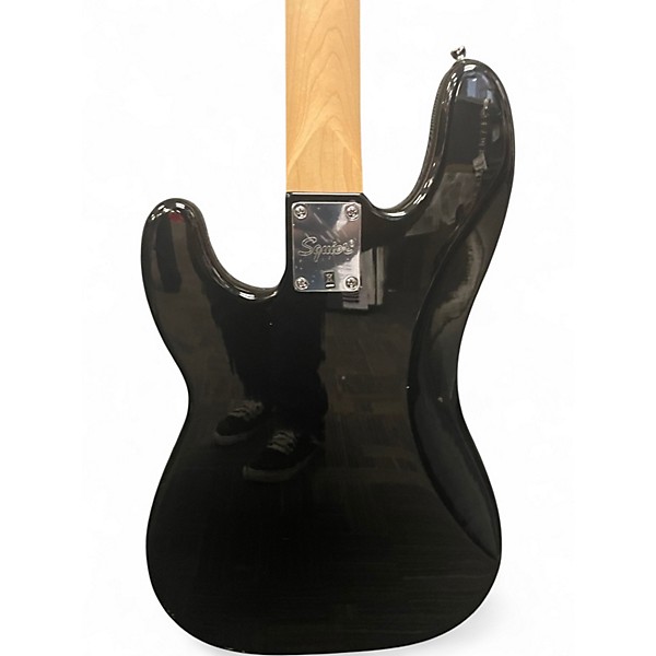Used Squier Affinity Precision Bass Black Electric Bass Guitar
