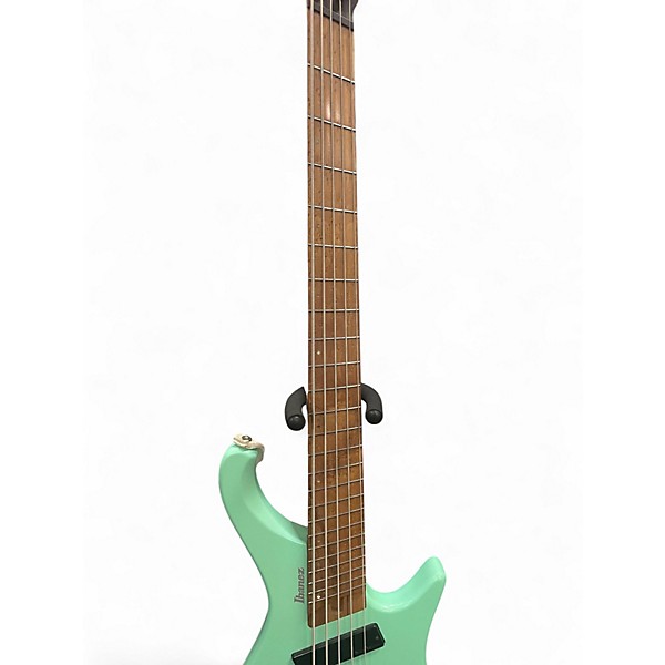 Used Ibanez EHB1005MS Seafoam Green Electric Bass Guitar