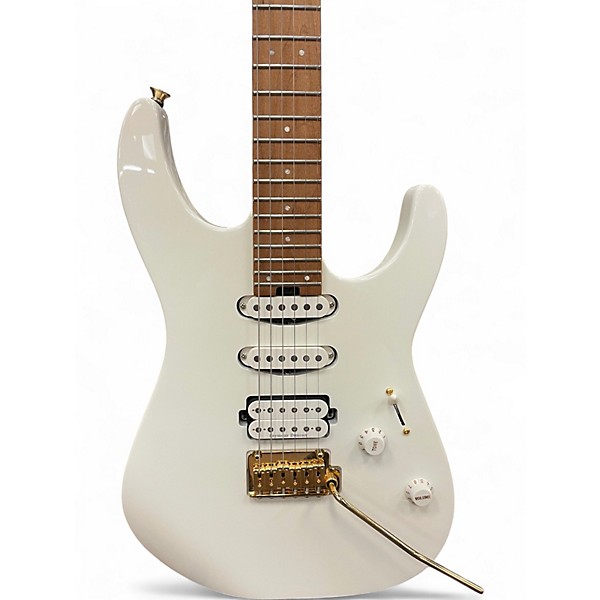 Used Charvel pro mod dk24 Snow White Solid Body Electric Guitar