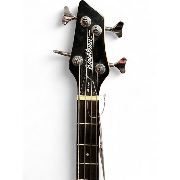 Used Washburn XB-100 Tiger Eye Electric Bass Guitar