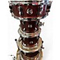 Used Ludwig 5 Piece ELEMENT Ruby Drum Kit