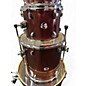 Used Ludwig 5 Piece ELEMENT Ruby Drum Kit