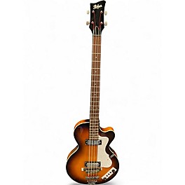 Used Hofner Club CT Contemporary 2 Color Sunburst Electric Bass Guitar