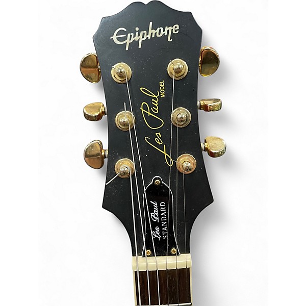 Used Epiphone Limited Edition Les Paul Standard Satin Cherry Solid Body Electric Guitar