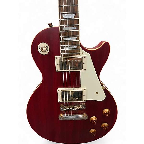Used Epiphone Limited Edition Les Paul Standard Satin Cherry Solid Body Electric Guitar